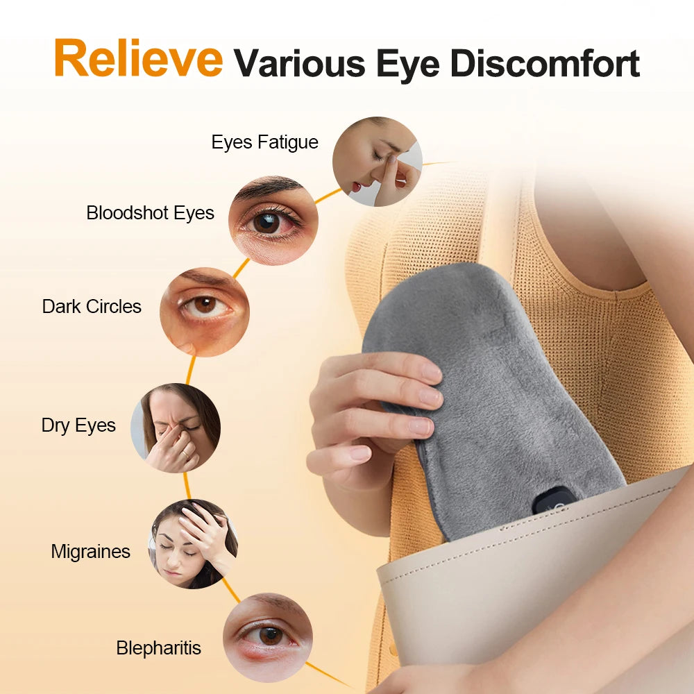 Lunenza Calm Eye Mask™ — Soothing Warmth & Gentle Massage