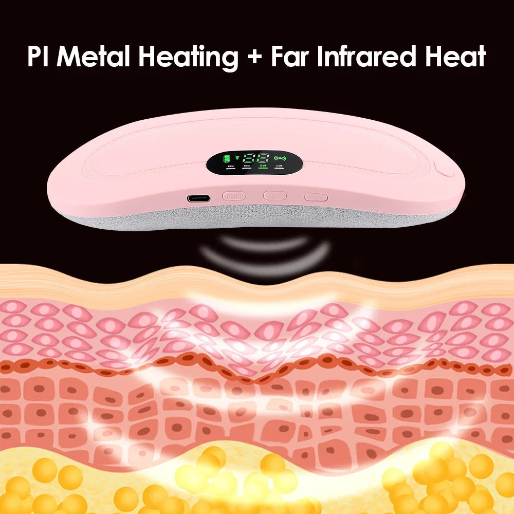 Lunenza Comfort Belt™ — Cordless Heat + Massage
