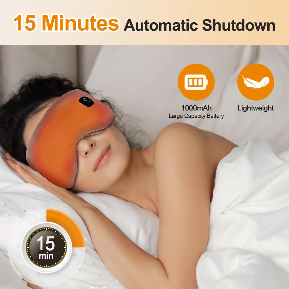 Lunenza Calm Eye Mask™ — Soothing Warmth & Gentle Massage